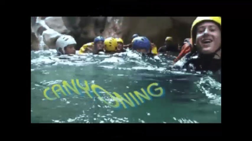 Canyoning la traversée en rivière