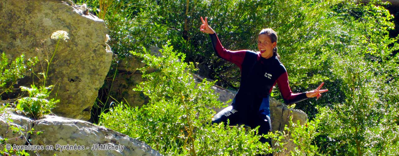 Canyoning en Espagne Mont perdu