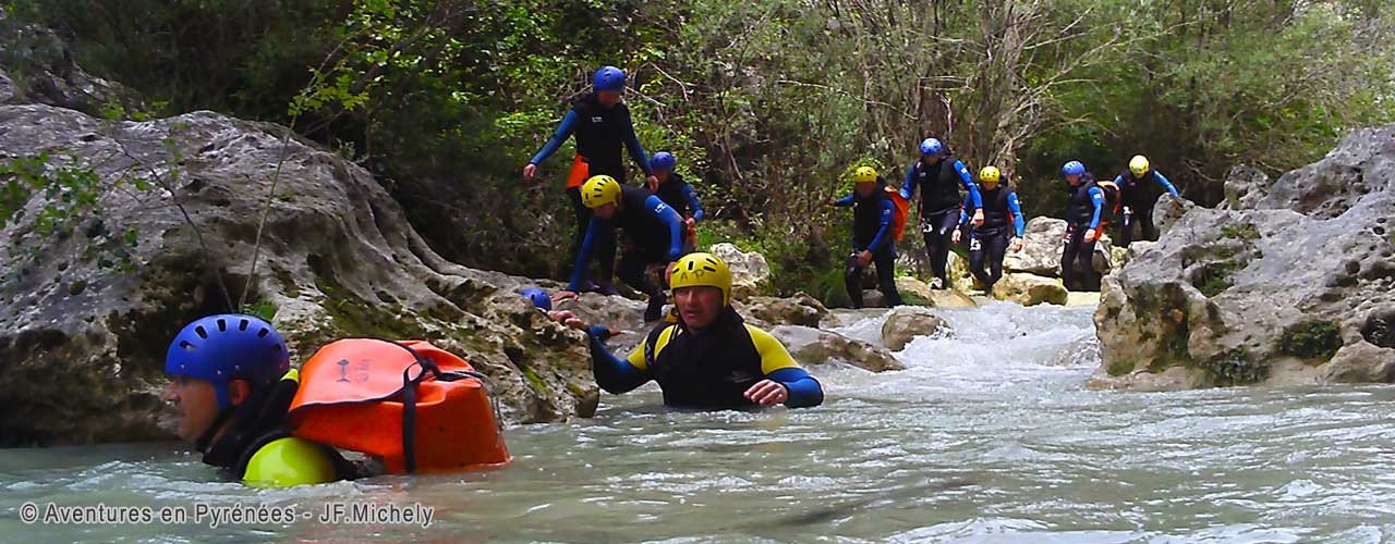 Canyoning Pyrénées et Espagne